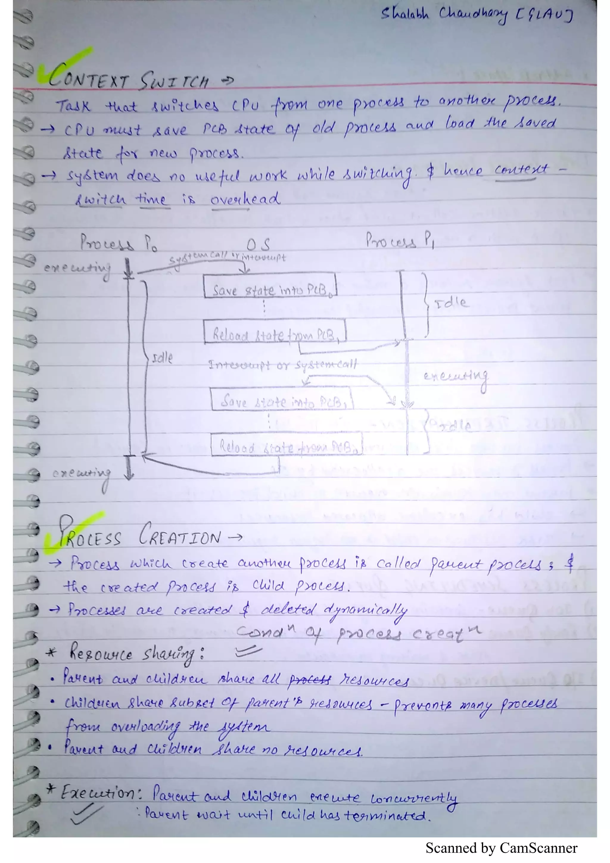 Operating System (OS) Notes | PDF