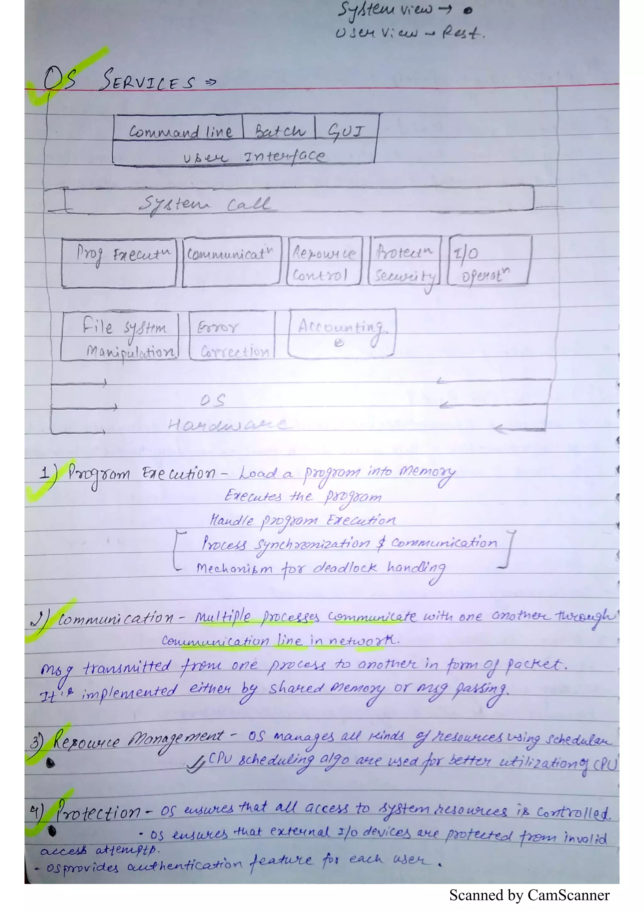 Operating System (OS) Notes | PDF