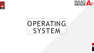 OPERATING
SYSTEM
 