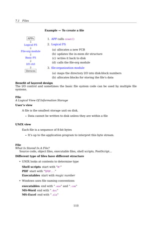 6.3 Virtual Memory
es/fs/gs general purpose registers, may refer to arbitrary data segments
See also:
• [9, Sec. 6.3.2, Restricting Access to Data].
• CPU Rings, Privilege, and Proctection15
Example: A LDT entry for code segment
Privilege level (0-3)
Relative
address
0
4
Base 0-15 Limit 0-15
Base 24-31 Base 16-23
Limit
16-19
G D 0 P DPL Type
0: Li is in bytes
1: Li is in pages
0: 16-Bit segment
1: 32-Bit segment
0: Segment is absent from memory
1: Segment is present in memory
Segment type and protection
S
;; 0: System
1: Application
32 Bits
Fig. 4-44. Pentium code segment descriptor. Data segments differ
slightly.
Base: Where the segment starts
Limit: 20 bit, ⇒ 220
in size
G: Granularity ﬂag
0 - segment size in bytes
1 - in 4096 bytes
S: System ﬂag
0 - system segment, e.g. LDT
1 - normal code/data segment
D/B: 0 - 16-bit oﬀset
1 - 32-bit oﬀset
Type: segment type (cs/ds/tss)
TSS: Task status, i.e. it’s executing or not
DPL: Descriptor Privilege Level. 0 or 3
P: Segment-Present ﬂag
0 - not in memory
1 - in memory
AVL: ignored by Linux
The Four Main Linux Segments
Every process in Linux has these 4 segments
Segment Base G Limit S Type DPL D/B P
user code 0x00000000 1 0xﬀﬀf 1 10 3 1 1
user data 0x00000000 1 0xﬀﬀf 1 2 3 1 1
kernel code 0x00000000 1 0xﬀﬀf 1 10 0 1 1
kernel data 0x00000000 1 0xﬀﬀf 1 2 0 1 1
All linear addresses start at 0, end at 4G-1
• All processes share the same set of linear addresses
• Logical addresses coincide with linear addresses
Pentium Paging
Linear Address ⇒ Physical Address
15http://duartes.org/gustavo/blog/post/cpu-rings-privilege-and-protection
109
 