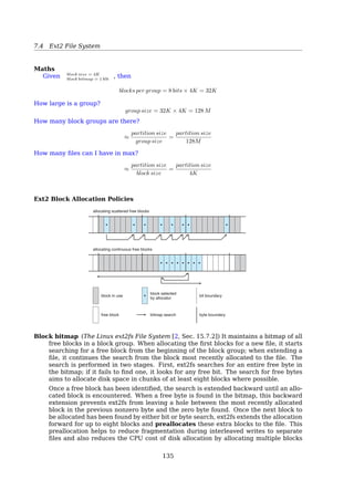 the same inode
Drawback
133
 