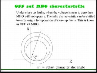 protection of transmission lines[distance relay protection scheme] | PPT