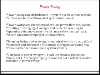 protection of transmission lines[distance relay protection scheme] | PPT