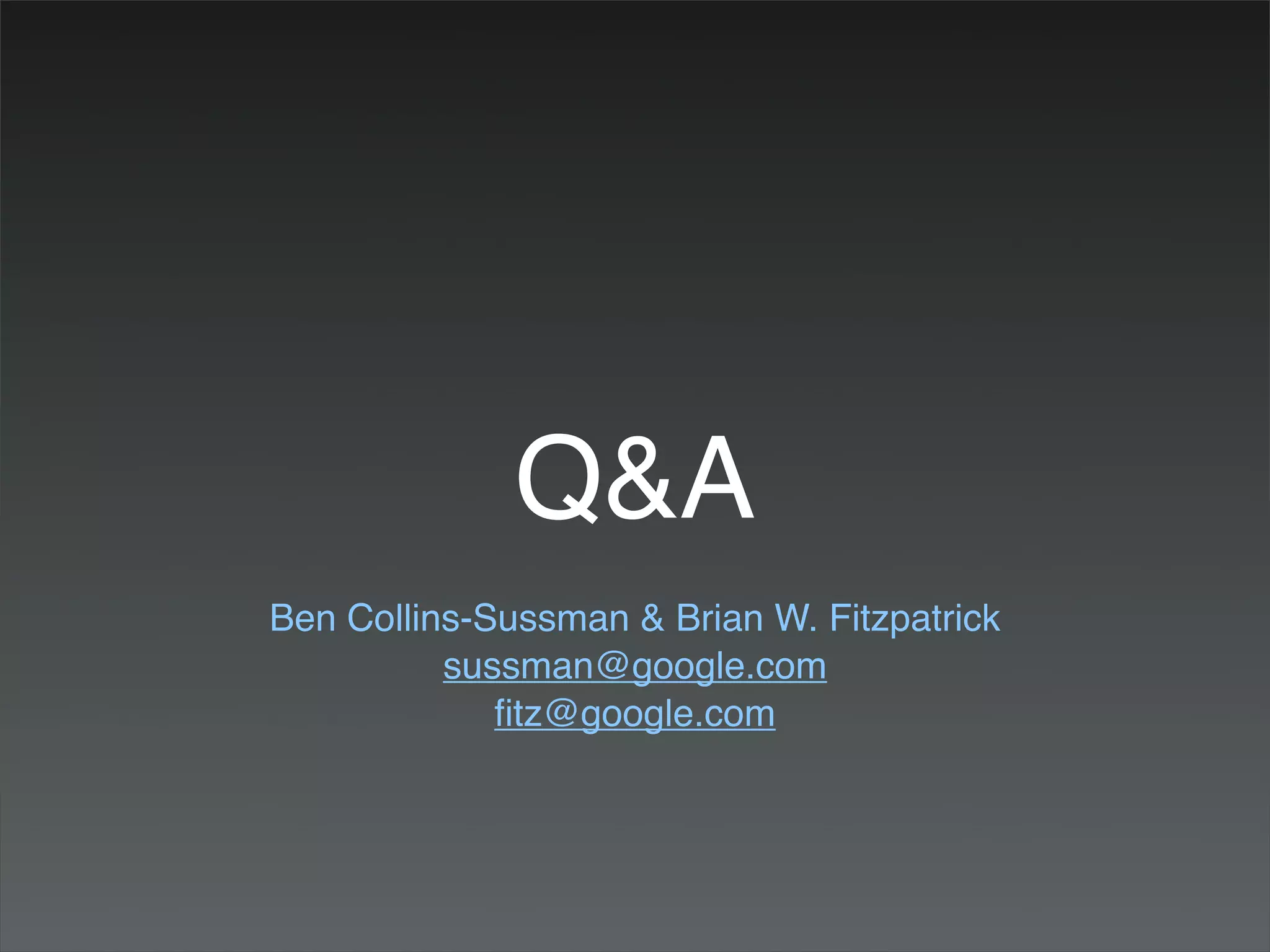 Os Fitzpatrick Sussman Wiifm