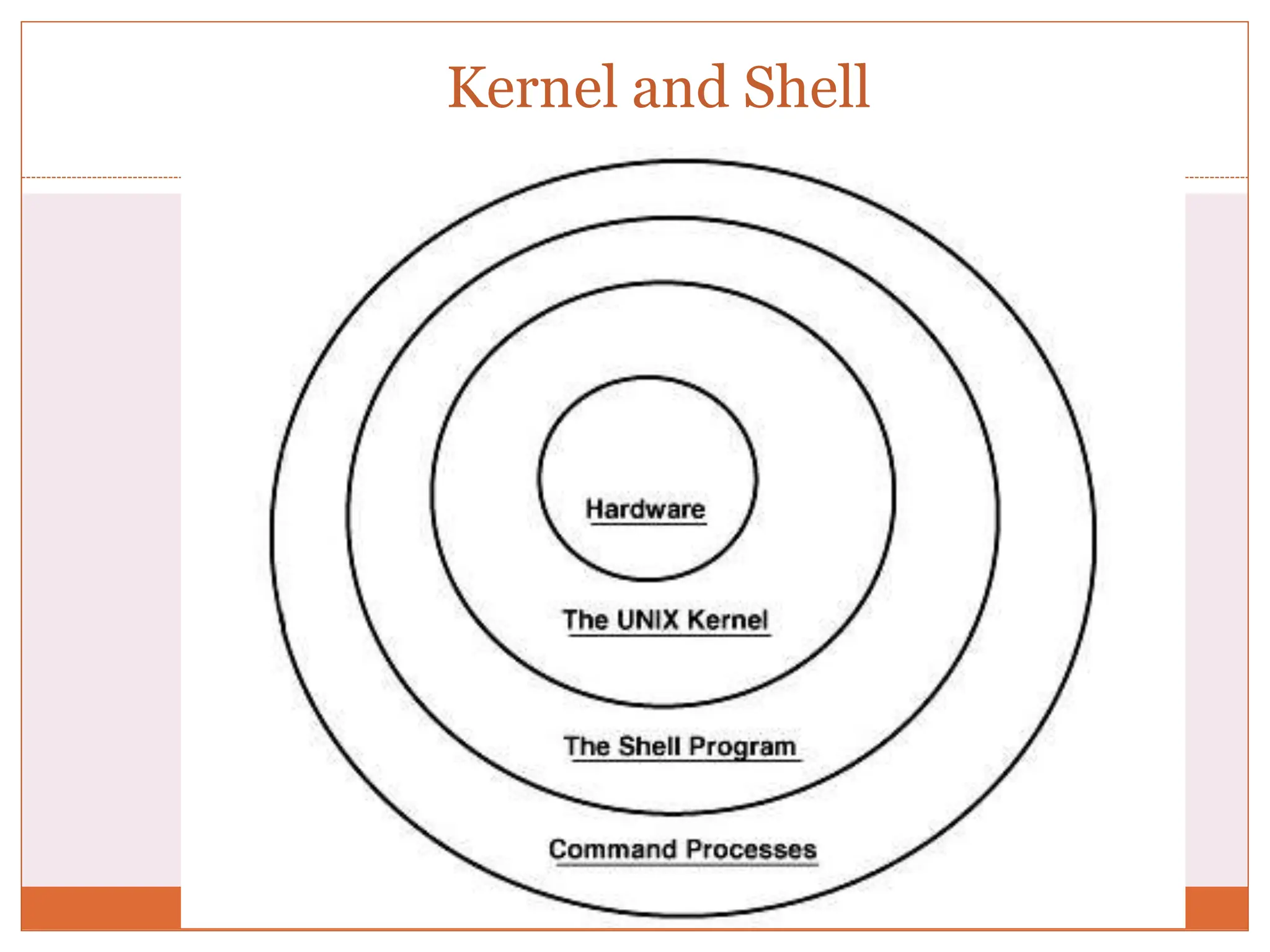 Kernel and Shell
 