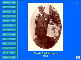 Eça de Queirós com o filho 