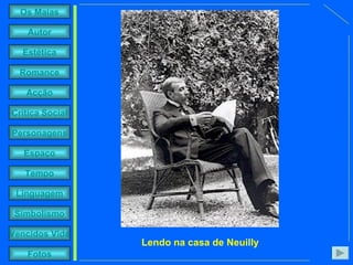 Lendo na casa de Neuilly  
