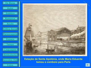 Estação de Santa Apolónia, onde Maria Eduarda tomou o comboio para Paris 