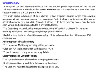operationg systemsdocumentmemorymanagement | PPT
