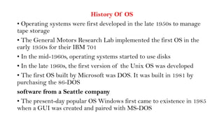 Operating Systems Concepts and Linux-Unit I.pptx