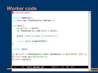 Worker code 