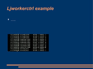 Ljworkerctrl example … . - 