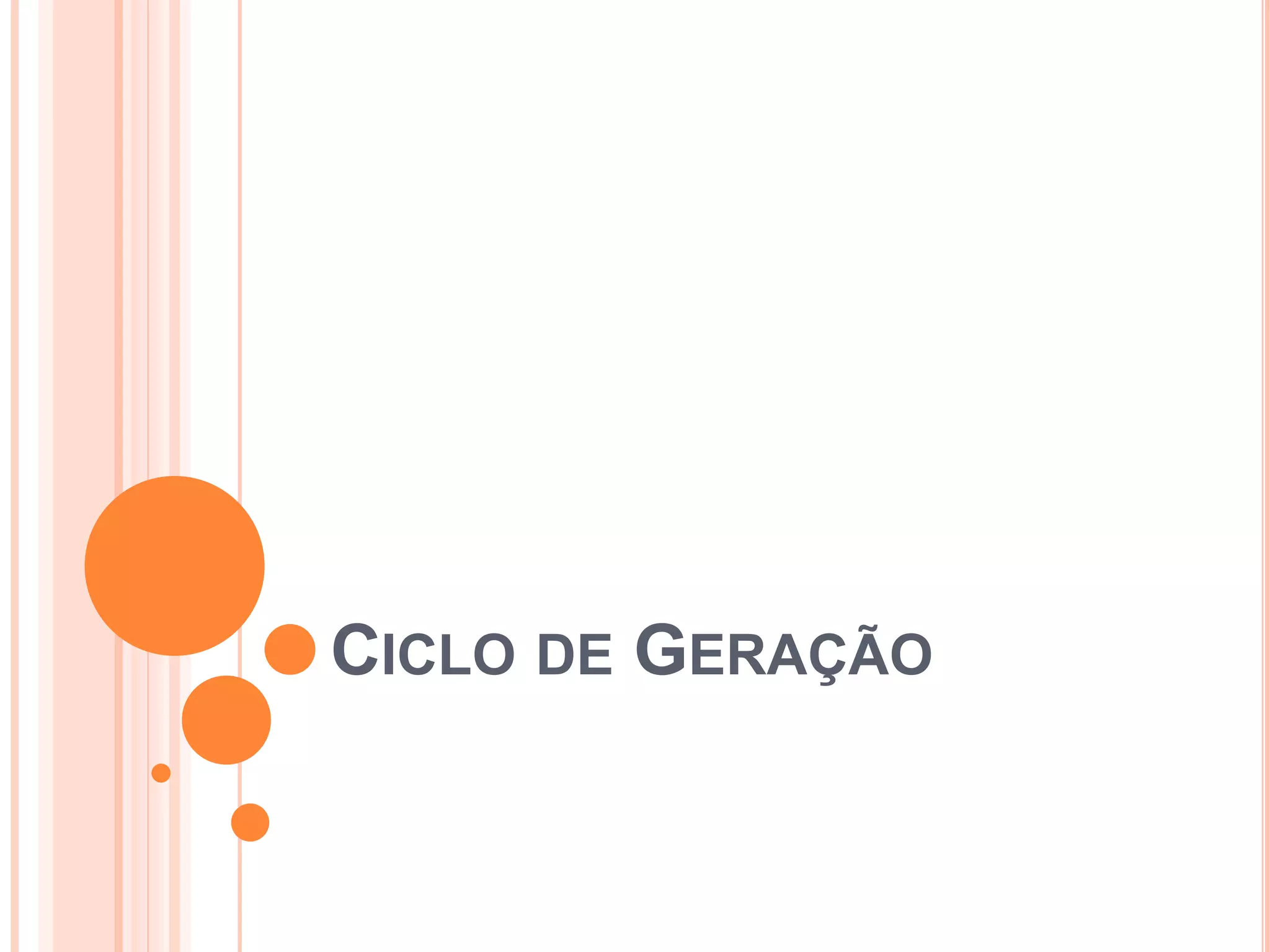 Ciclo de Geração