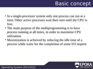 Scheduling | PPT