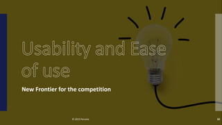 New Frontier for the competition
© 2023 Percona 10
 