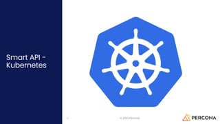 Smart API -
Kubernetes
© 2023 Percona
27
 