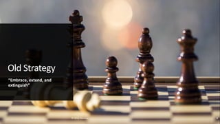 Old Strategy
“Embrace, extend, and
extinguish”
© 2023 Percona 9
 