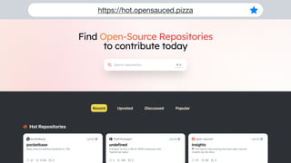 https://hot.opensauced.pizza
 