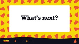 opensauced.pizza @bdougieYO 29
What’s next?
 