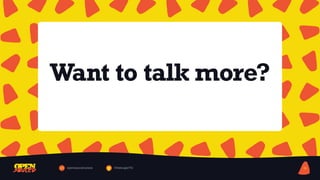 opensauced.pizza @bdougieYO 35
Want to talk more?
 