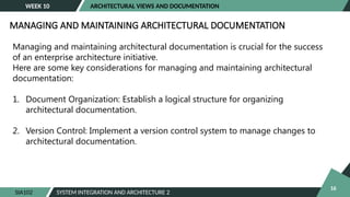 Comprehensive Guide to Architectural Views and Documentation in ...