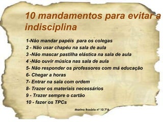 4º Não mexer em aparelhos de tecnologia.