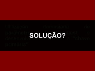 Os 10 maus hábitos dos desenvolvedores JSF