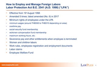 Forign Labour Foreign Labour Employment | PPT