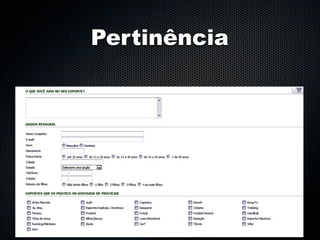 Pertinência
 