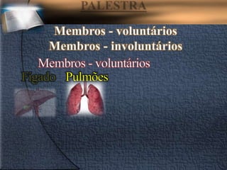 Membros - voluntários
Membros - involuntários
 