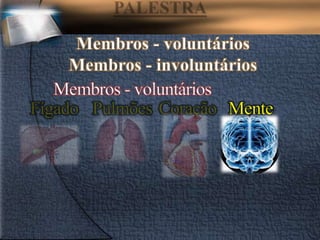 Membros - voluntários
Membros - involuntários
 