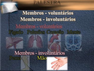 Membros - voluntários
Membros - involuntários
 