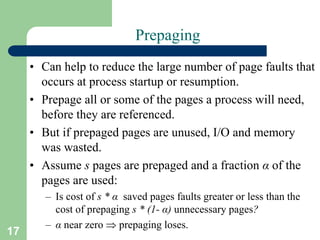Segmentation and paging | PPT