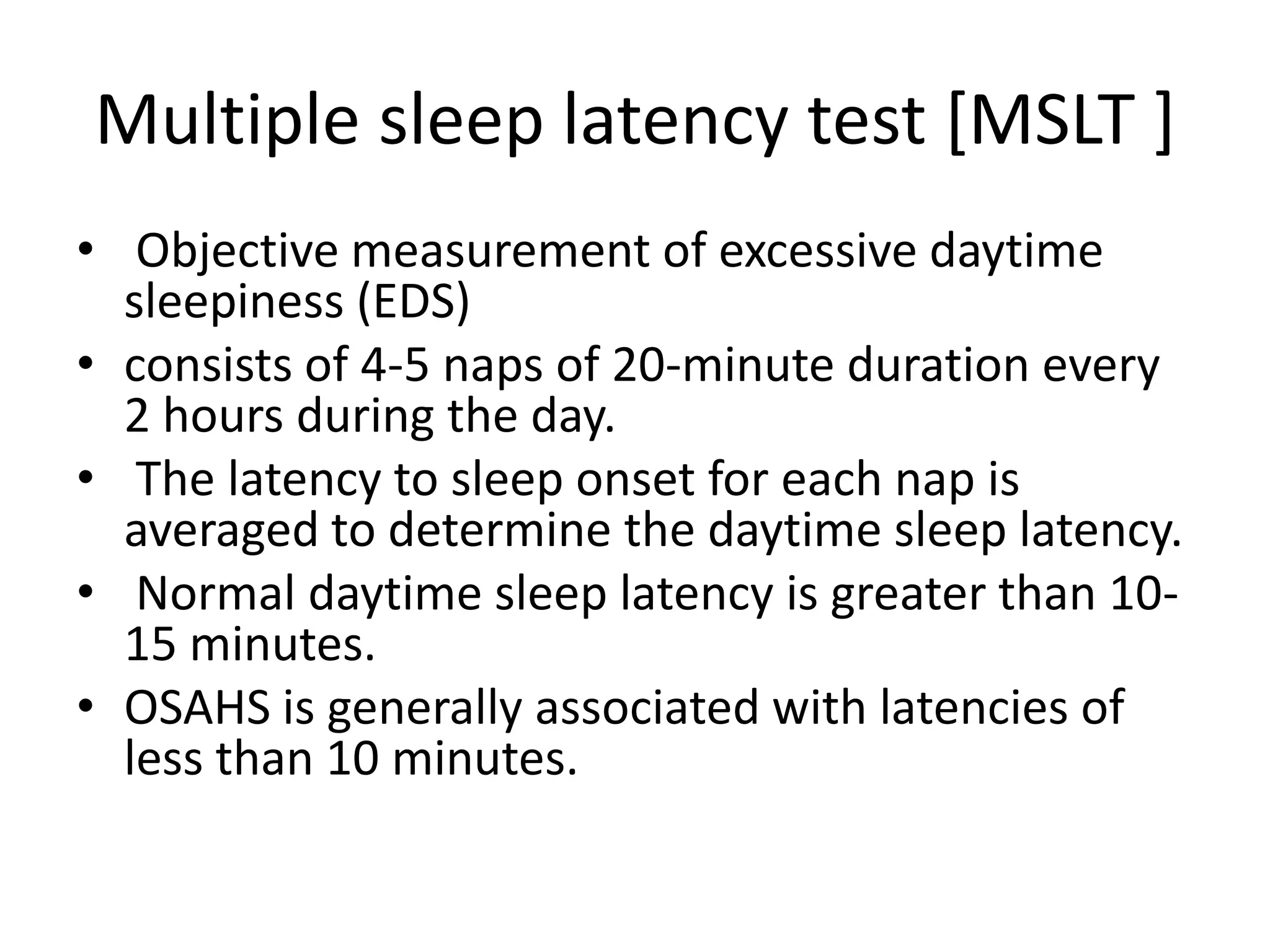 Obstructive Sleep Apnea (OSA) | PPTX