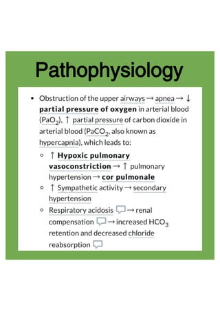 Snoring And Obstructive Sleep Apnea Pdf Ent By Quickmedtalk Pdf