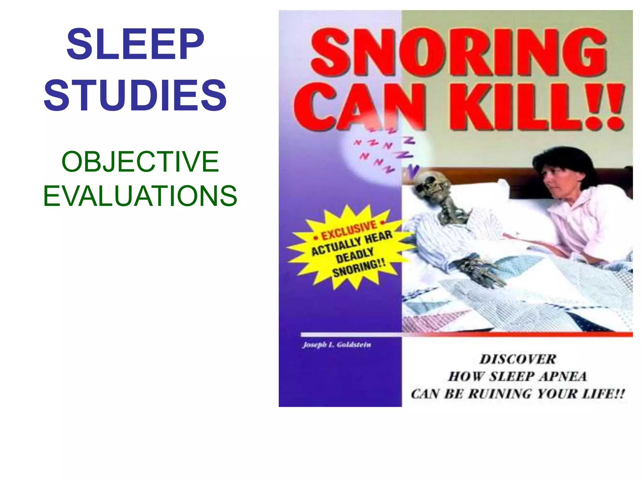 Obstructive Sleep Apnoea Ppt