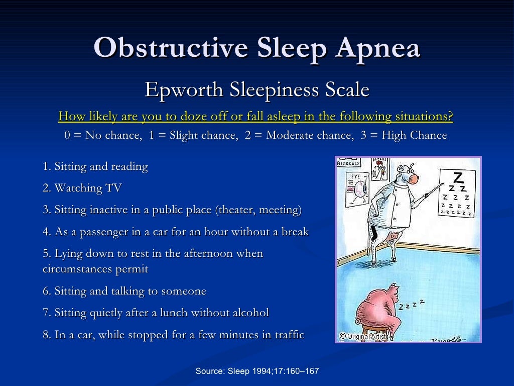 Sleep Apnea & The Eye 2011