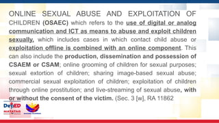 Understanding and Preventing Online Sexual Abuse and Exploitation of ...