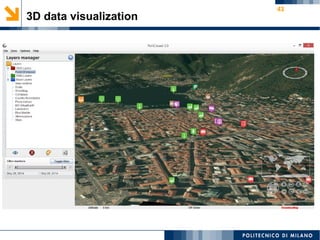 43
3D data visualization
 