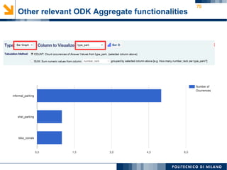 75
Other relevant ODK Aggregate functionalities
 
