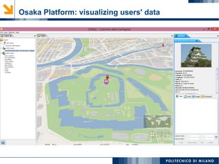 Osaka Platform: visualizing users' data
 