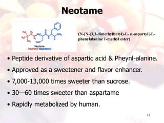 Neotame Flavor osama-ibrahim-bioinnovation-usa.ppt
