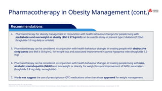 Guidelines in Obesity management | PPTX