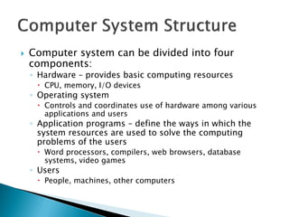 Operating System Concepts Presentation | PDF
