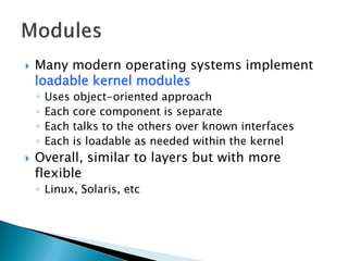 Operating System Concepts Presentation