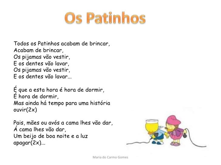 Todos Os Patinhos Sabem Bem Nadar