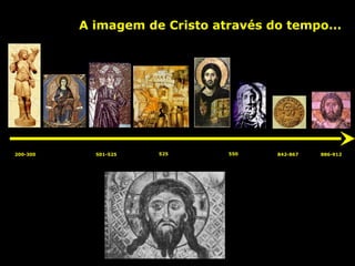 A imagem de Cristo através do tempo...

?
200-300

501-525

525

550

842-867

886-912

 