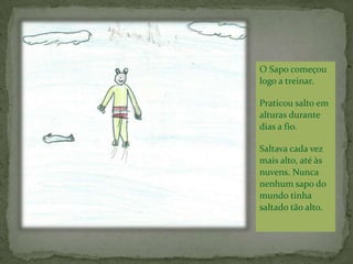 A Pata andava muito contente com todos aqueles belos presentes.Mas quem é que os mandaria?