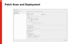 Patch Scan and Deployment
 