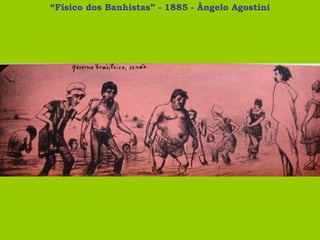 “ Físico dos Banhistas” - 1885 - Ângelo Agostini 
